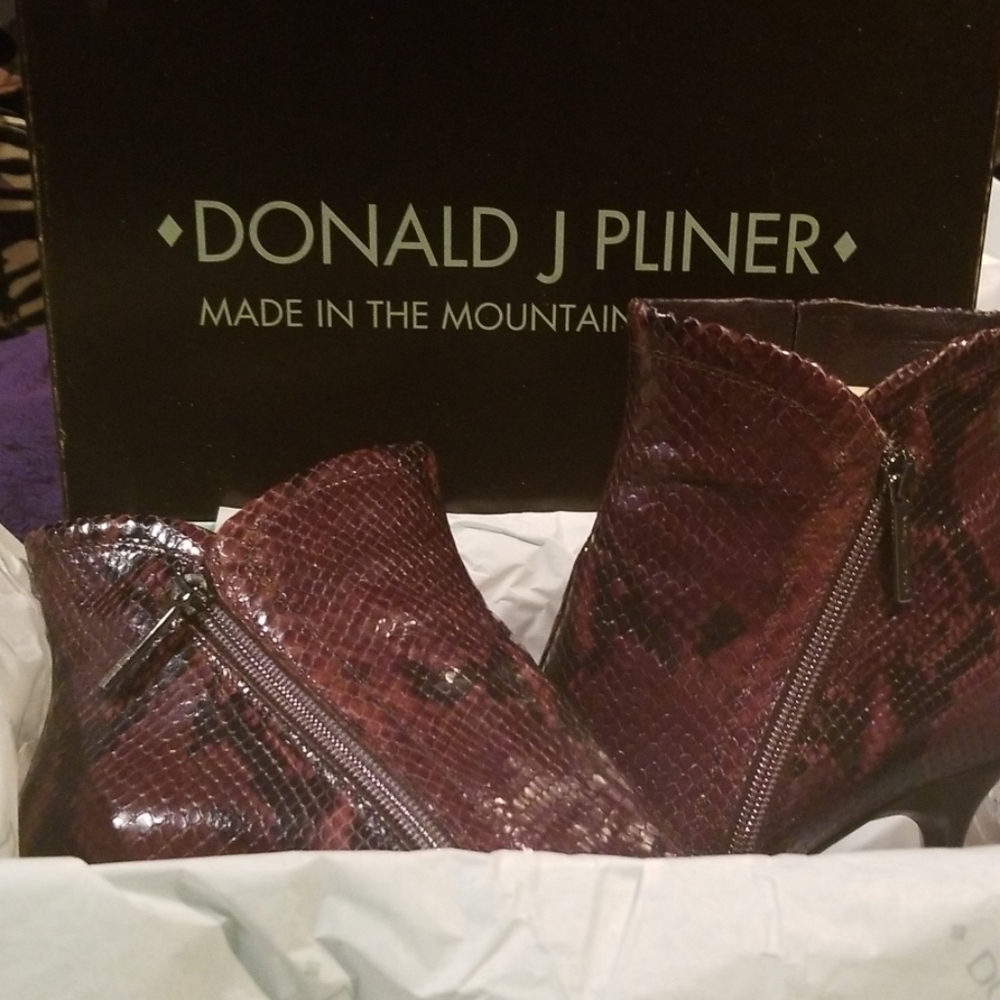 Donald J Pilner Sarra-37 Expresso Pitone Print